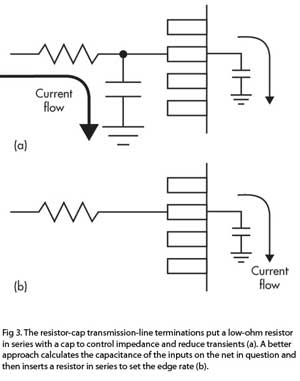 PCB設(shè)計RC端接法 PCB設(shè)計RC端接法